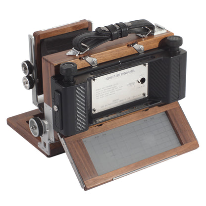 Shen Hao PTB617 Black Walnut Wood Film Camera 6x17cm Large Format Panorama with Film Back