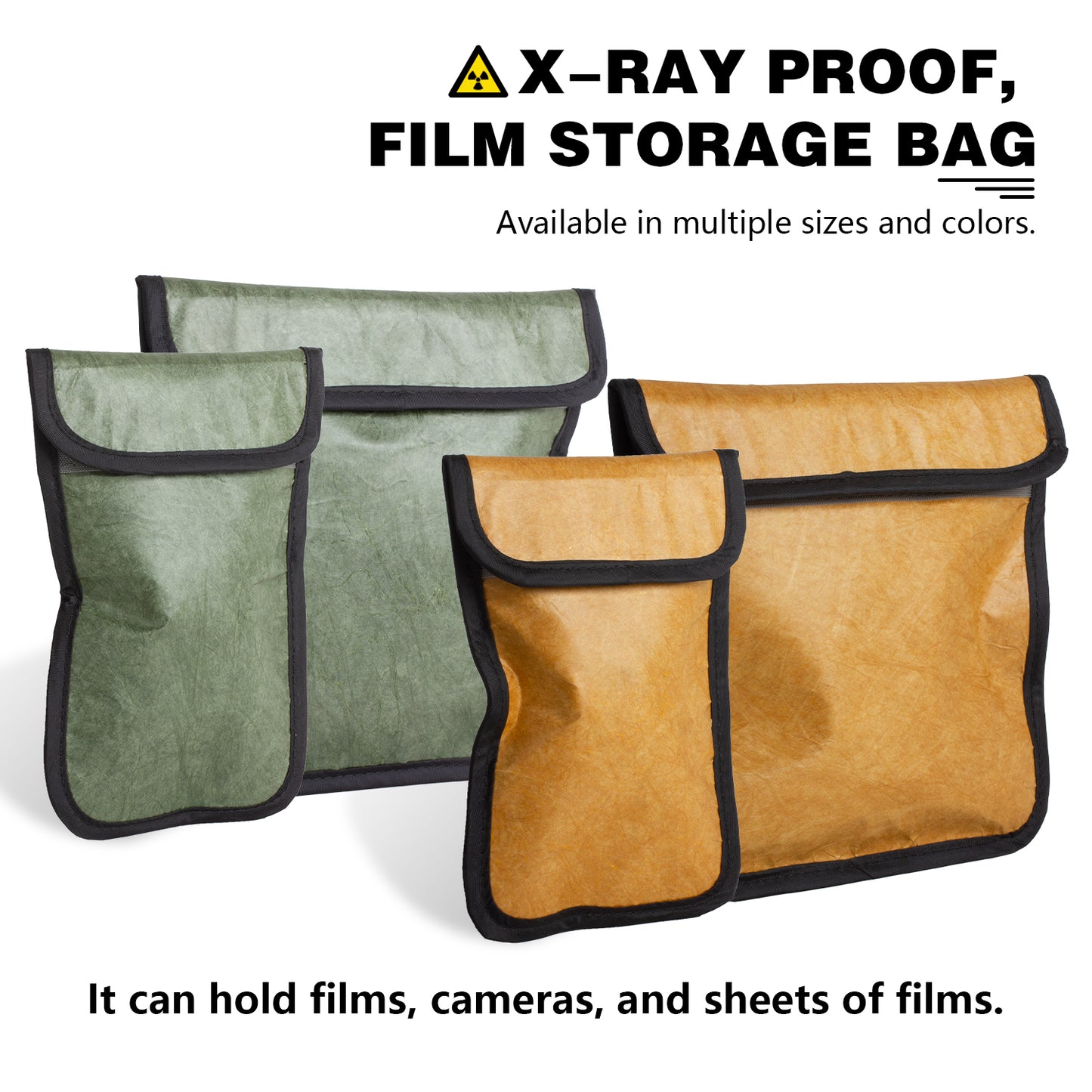 Film-guard Anti-X-ray Lead Foil Bag Proof Protection For B/W Color Sheet/Roll Film