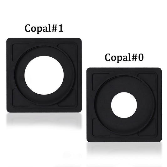 Neue Compur Prontor Copal #0 Objektivplatine 80x80mm für Horseman 45FA 45HD VH-R