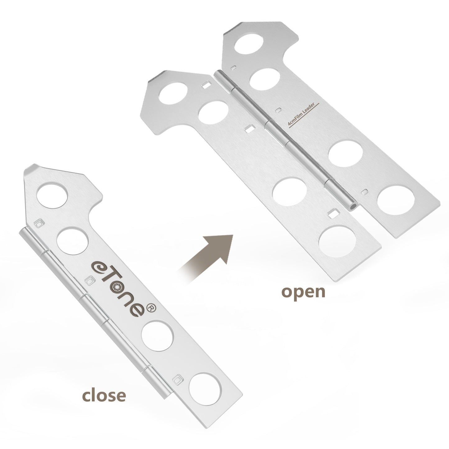 eTone 2 in 1 4cm/10cm Film Leader Trimming Cutting Template Tool Leica ABLON Style