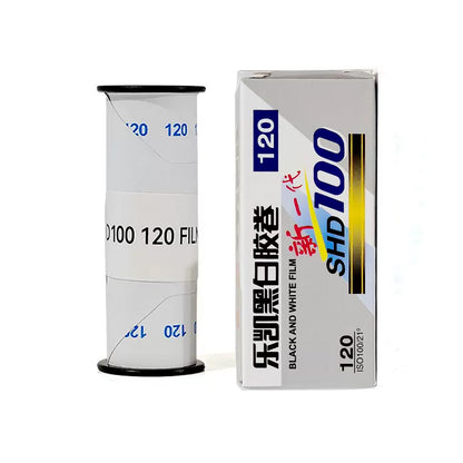 LUCKY SHD 100 Black&White 120 ROLL FILM Negatives Film  ISO100/21° Film Expiration 05-2026