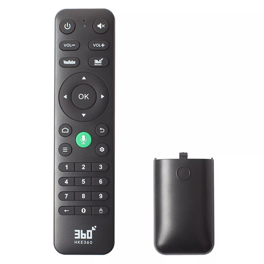 HKE360 Voice Remote Control Bluetooth Controller 語音藍芽搖控 For Gen2 Gen3 BOX TV