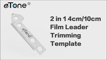 eTone 2 in 1 4cm/10cm Film Leader Trimming Cutting Template Tool Leica ABLON Style